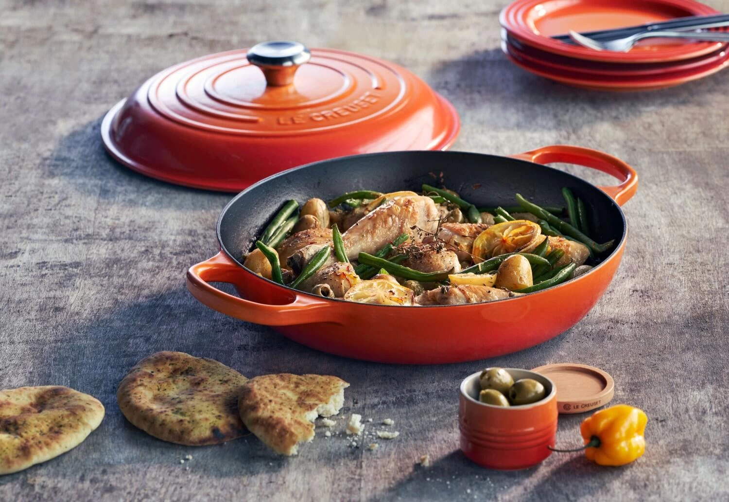 Le Creuset Gourmet-Profitopf Signature In Schwarz (schwarze Innen-Emaille) – Bild 2