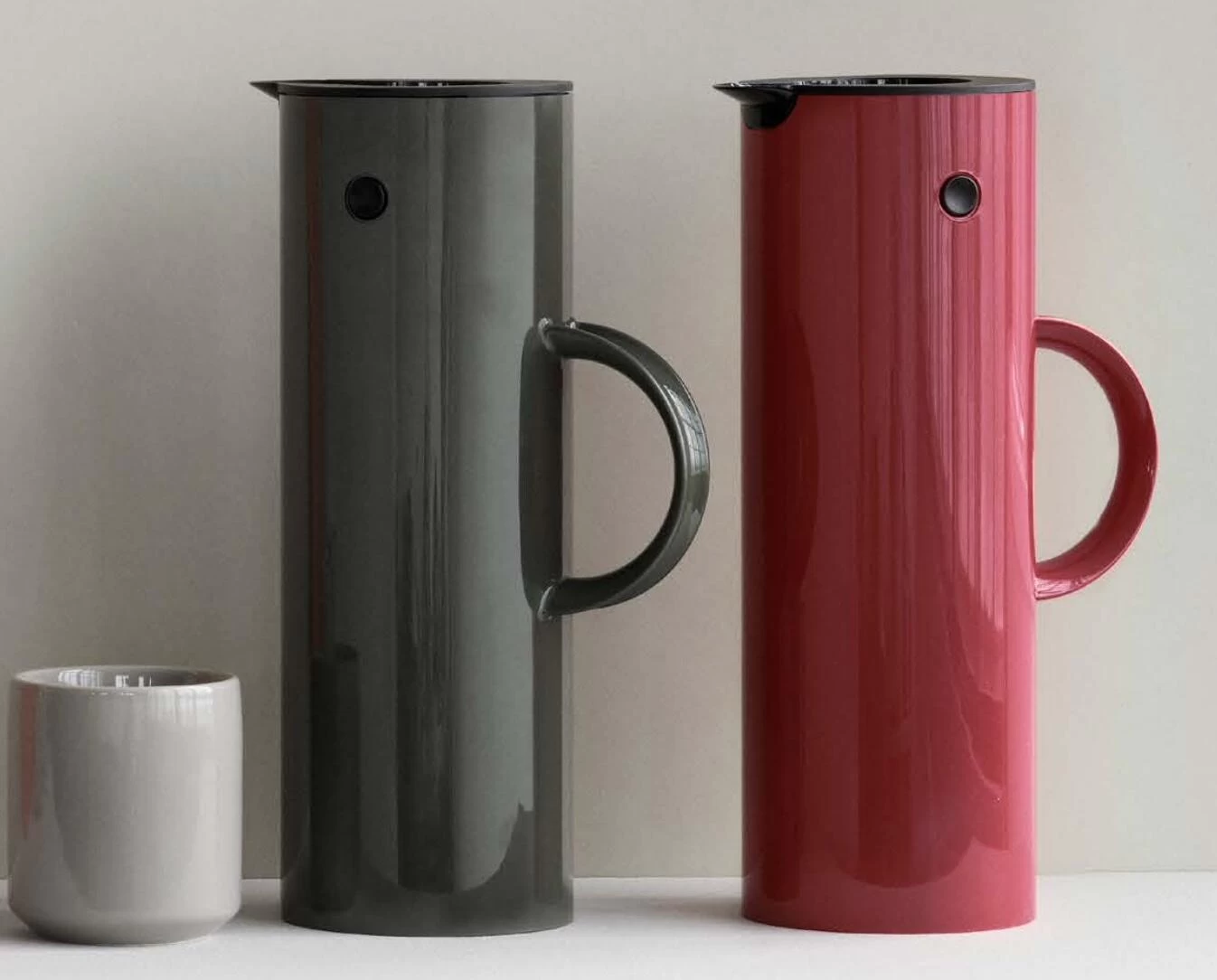 Stelton Isolierkanne EM77 1 L In Warm Maroon – Bild 2